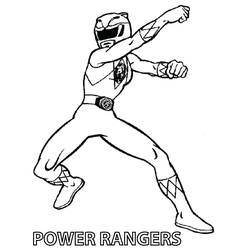 Dibujo para colorear: Power Rangers (Superhéroes) #49962 - Dibujos para Colorear e Imprimir Gratis
