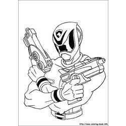 Dibujo para colorear: Power Rangers (Superhéroes) #49963 - Dibujos para Colorear e Imprimir Gratis