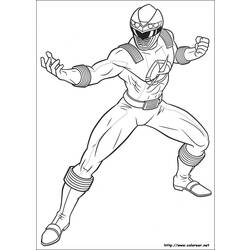 Dibujo para colorear: Power Rangers (Superhéroes) #49981 - Dibujos para Colorear e Imprimir Gratis