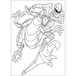 Dibujo para colorear: Power Rangers (Superhéroes) #49988 - Dibujos para Colorear e Imprimir Gratis