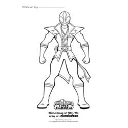 Dibujo para colorear: Power Rangers (Superhéroes) #49989 - Dibujos para Colorear e Imprimir Gratis