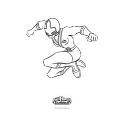 Dibujo para colorear: Power Rangers (Superhéroes) #49990 - Dibujos para Colorear e Imprimir Gratis