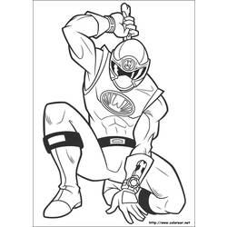 Dibujo para colorear: Power Rangers (Superhéroes) #49993 - Dibujos para Colorear e Imprimir Gratis