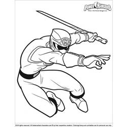 Dibujo para colorear: Power Rangers (Superhéroes) #50010 - Dibujos para Colorear e Imprimir Gratis