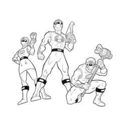 Dibujo para colorear: Power Rangers (Superhéroes) #50031 - Dibujos para Colorear e Imprimir Gratis