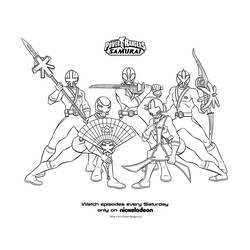 Dibujo para colorear: Power Rangers (Superhéroes) #50040 - Dibujos para Colorear e Imprimir Gratis