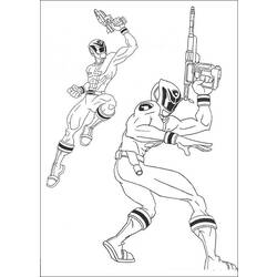 Dibujo para colorear: Power Rangers (Superhéroes) #50066 - Dibujos para Colorear e Imprimir Gratis