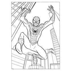 Dibujo para colorear: Spiderman (Superhéroes) #78640 - Dibujos para Colorear e Imprimir Gratis