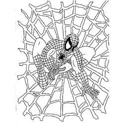 Dibujo para colorear: Spiderman (Superhéroes) #78641 - Dibujos para Colorear e Imprimir Gratis