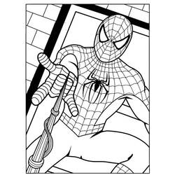 Dibujo para colorear: Spiderman (Superhéroes) #78652 - Dibujos para Colorear e Imprimir Gratis