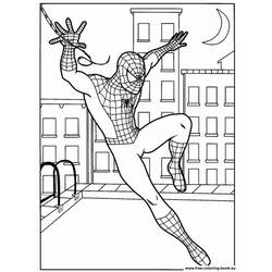 Dibujo para colorear: Spiderman (Superhéroes) #78660 - Dibujos para Colorear e Imprimir Gratis