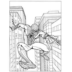 Dibujo para colorear: Spiderman (Superhéroes) #78663 - Dibujos para Colorear e Imprimir Gratis