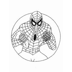Dibujo para colorear: Spiderman (Superhéroes) #78665 - Dibujos para Colorear e Imprimir Gratis