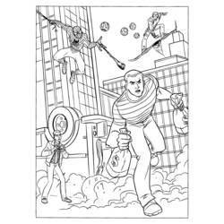 Dibujo para colorear: Spiderman (Superhéroes) #78666 - Dibujos para Colorear e Imprimir Gratis