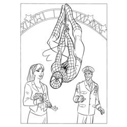 Dibujo para colorear: Spiderman (Superhéroes) #78669 - Dibujos para Colorear e Imprimir Gratis