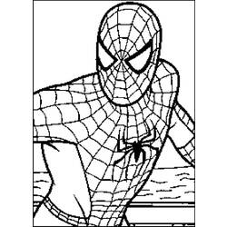 Dibujo para colorear: Spiderman (Superhéroes) #78675 - Dibujos para Colorear e Imprimir Gratis