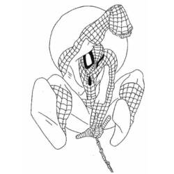 Dibujo para colorear: Spiderman (Superhéroes) #78678 - Dibujos para Colorear e Imprimir Gratis