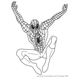 Dibujo para colorear: Spiderman (Superhéroes) #78699 - Dibujos para Colorear e Imprimir Gratis
