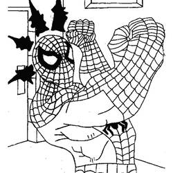Dibujo para colorear: Spiderman (Superhéroes) #78706 - Dibujos para Colorear e Imprimir Gratis