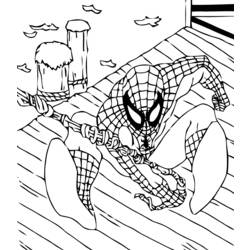 Dibujo para colorear: Spiderman (Superhéroes) #78708 - Dibujos para Colorear e Imprimir Gratis