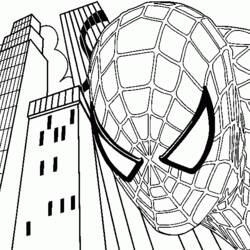 Dibujo para colorear: Spiderman (Superhéroes) #78727 - Dibujos para Colorear e Imprimir Gratis