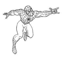 Dibujo para colorear: Spiderman (Superhéroes) #78736 - Dibujos para Colorear e Imprimir Gratis