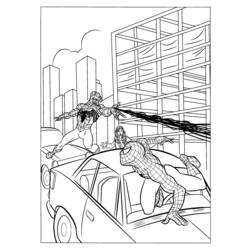 Dibujo para colorear: Spiderman (Superhéroes) #78758 - Dibujos para Colorear e Imprimir Gratis
