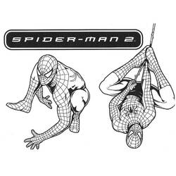 Dibujo para colorear: Spiderman (Superhéroes) #78764 - Dibujos para Colorear e Imprimir Gratis
