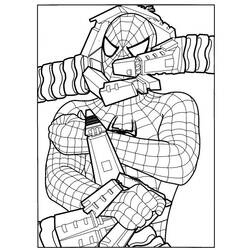 Dibujo para colorear: Spiderman (Superhéroes) #78768 - Dibujos para Colorear e Imprimir Gratis