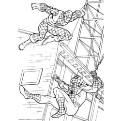 Dibujo para colorear: Spiderman (Superhéroes) #78770 - Dibujos para Colorear e Imprimir Gratis