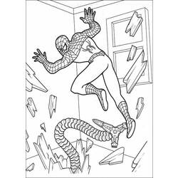 Dibujo para colorear: Spiderman (Superhéroes) #78775 - Dibujos para Colorear e Imprimir Gratis