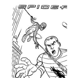 Dibujo para colorear: Spiderman (Superhéroes) #78778 - Dibujos para Colorear e Imprimir Gratis