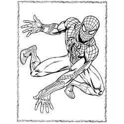 Dibujo para colorear: Spiderman (Superhéroes) #78804 - Dibujos para Colorear e Imprimir Gratis