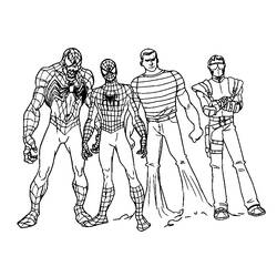 Dibujo para colorear: Spiderman (Superhéroes) #78880 - Dibujos para Colorear e Imprimir Gratis