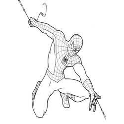 Dibujo para colorear: Spiderman (Superhéroes) #78904 - Dibujos para Colorear e Imprimir Gratis