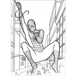 Dibujo para colorear: Spiderman (Superhéroes) #78908 - Dibujos para Colorear e Imprimir Gratis
