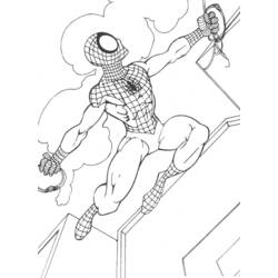 Dibujo para colorear: Spiderman (Superhéroes) #78910 - Dibujos para Colorear e Imprimir Gratis