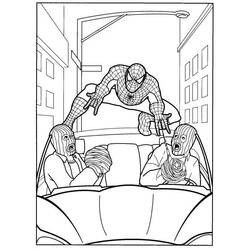 Dibujo para colorear: Spiderman (Superhéroes) #78928 - Dibujos para Colorear e Imprimir Gratis