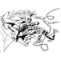 Dibujo para colorear: Spiderman (Superhéroes) #78963 - Dibujos para Colorear e Imprimir Gratis