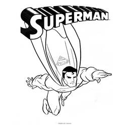 Dibujo para colorear: Superman (Superhéroes) #83610 - Dibujos para Colorear e Imprimir Gratis