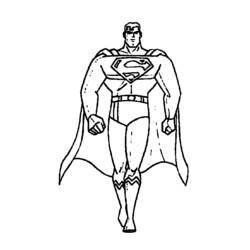 Dibujo para colorear: Superman (Superhéroes) #83619 - Dibujos para Colorear e Imprimir Gratis