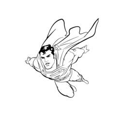 Dibujo para colorear: Superman (Superhéroes) #83637 - Dibujos para Colorear e Imprimir Gratis