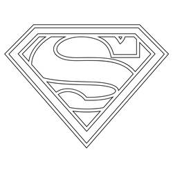 Dibujo para colorear: Superman (Superhéroes) #83651 - Dibujos para Colorear e Imprimir Gratis