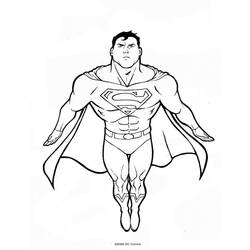Dibujo para colorear: Superman (Superhéroes) #83655 - Dibujos para Colorear e Imprimir Gratis