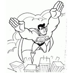 Dibujo para colorear: Superman (Superhéroes) #83664 - Dibujos para Colorear e Imprimir Gratis