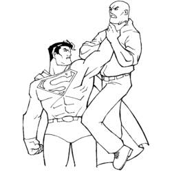 Dibujo para colorear: Superman (Superhéroes) #83681 - Dibujos para Colorear e Imprimir Gratis