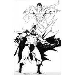 Dibujo para colorear: Superman (Superhéroes) #83684 - Dibujos para Colorear e Imprimir Gratis