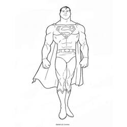 Dibujo para colorear: Superman (Superhéroes) #83685 - Dibujos para Colorear e Imprimir Gratis