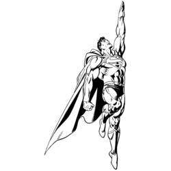 Dibujo para colorear: Superman (Superhéroes) #83709 - Dibujos para Colorear e Imprimir Gratis