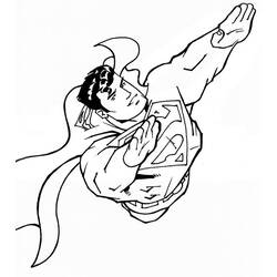 Dibujo para colorear: Superman (Superhéroes) #83717 - Dibujos para Colorear e Imprimir Gratis